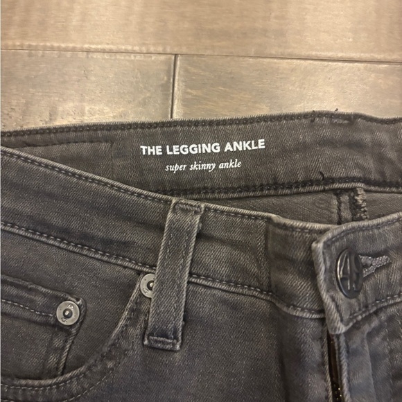 NWT AG Adriano Goldschmied Gray The Legging Ankle Super Skinny Jeans - Picture 4 of 7